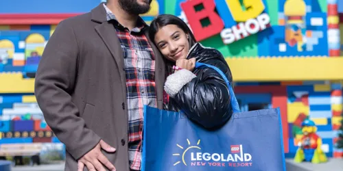 Package Pick up at LEGOLAND New York
