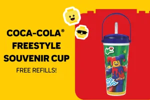Coca-Cola Freestyle Souvenir Cup - Free Refills