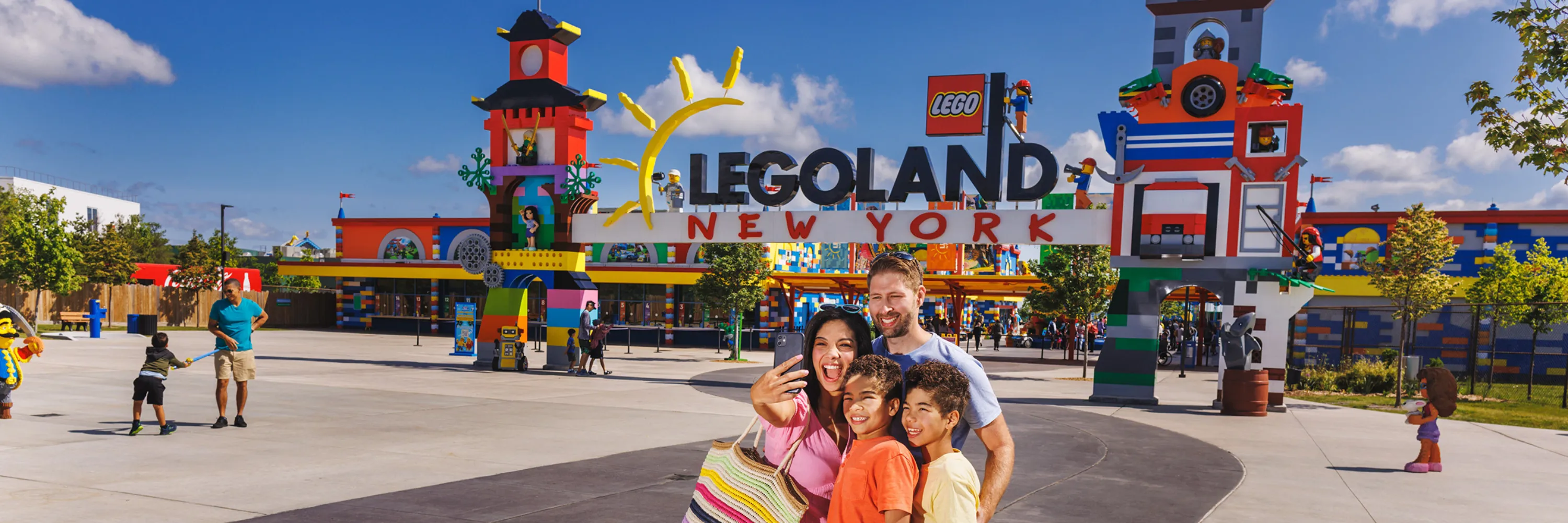 Family at LEGOLAND New York