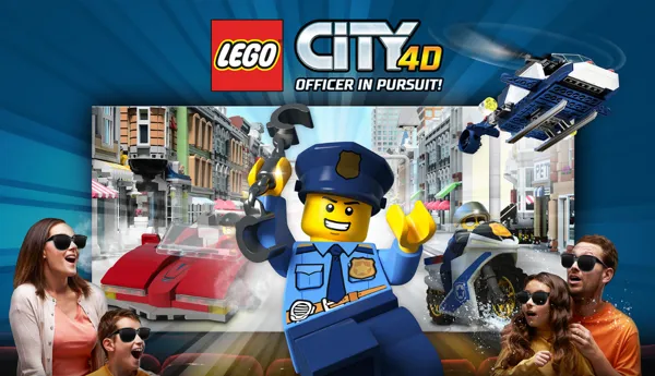 Lego City 4D Rotator Poster