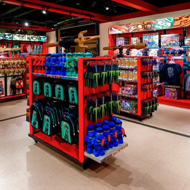Master Wu's Warehouse features LEGO Ninjago merchandise for young ninjas in training