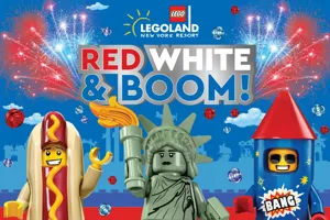 Red White Boom Mosaic