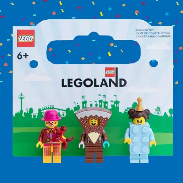 LEGO Birthday Build a Mini Includes pack of 3 custom minifigures