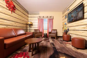 Living Area in a Pirate Themed Suite