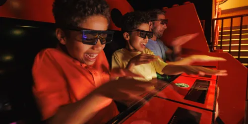 Kids on NINJAGO Ride